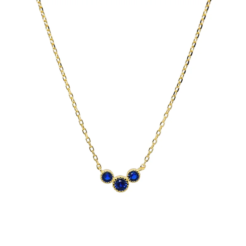 Your Dream Jewelry At Dream Prices TRIPLE SOLITAIRE CZ Necklace