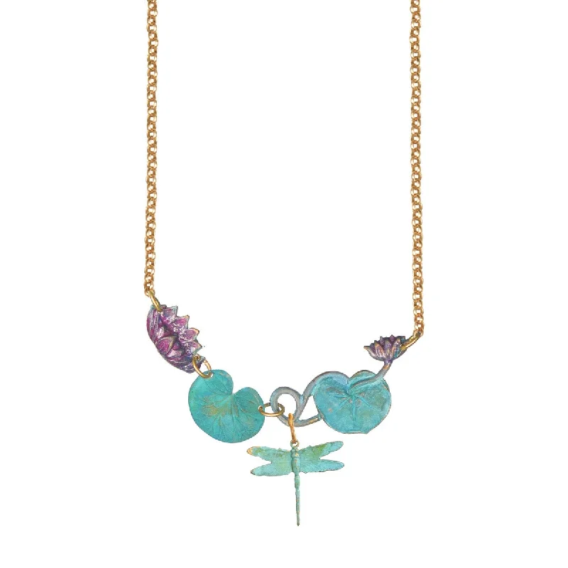 Timeless Elegance, Temporary Discounts – Act Fast Waterlily Necklace