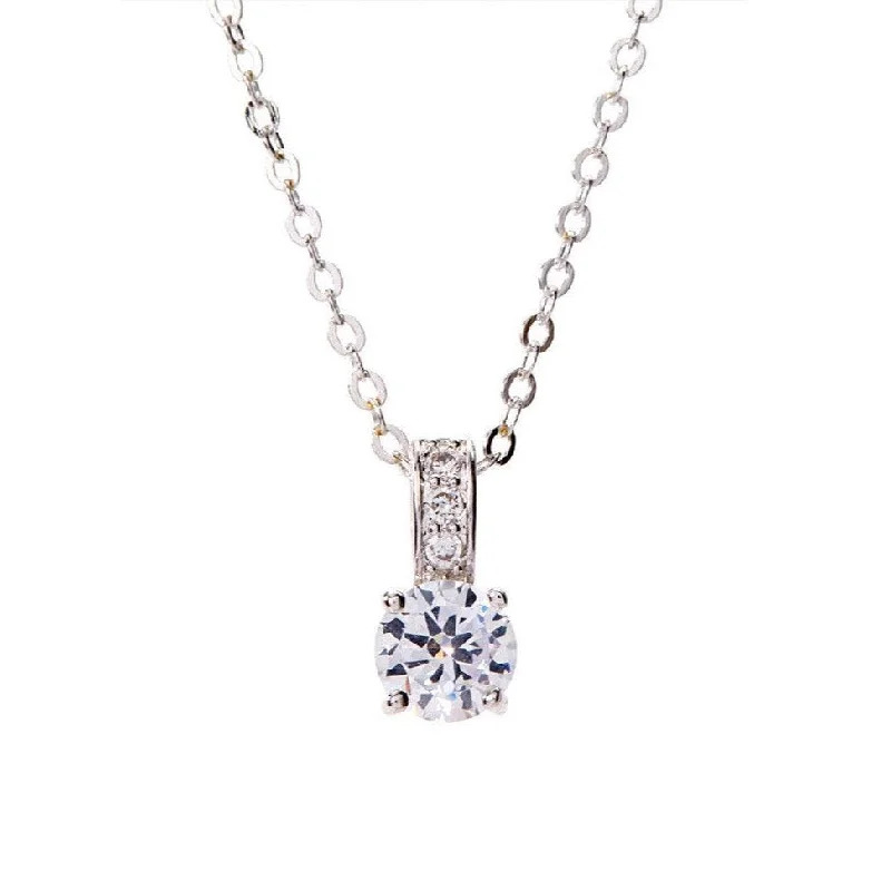 Final Call – Shop Exquisite Jewelry Before It's Gone White Gold Cubic Zirconia Pendant Necklace for Women Final Call – Shop Exquisite Jewelry Before It's Gone White Gold Cubic Zirconia Pendant Necklace for Women