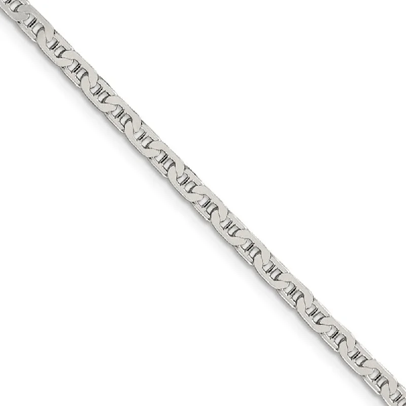 Exclusive Jewelry Offers – Sparkle For Less 3mm, Sterling Silver, Flat Anchor Chain Anklet or Bracelet Exclusive Jewelry Offers – Sparkle For Less 3mm, Sterling Silver, Flat Anchor Chain Anklet or Bracelet