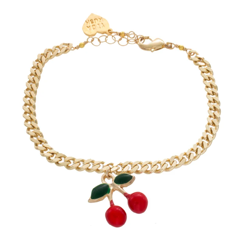 Cherry Charm Anklet