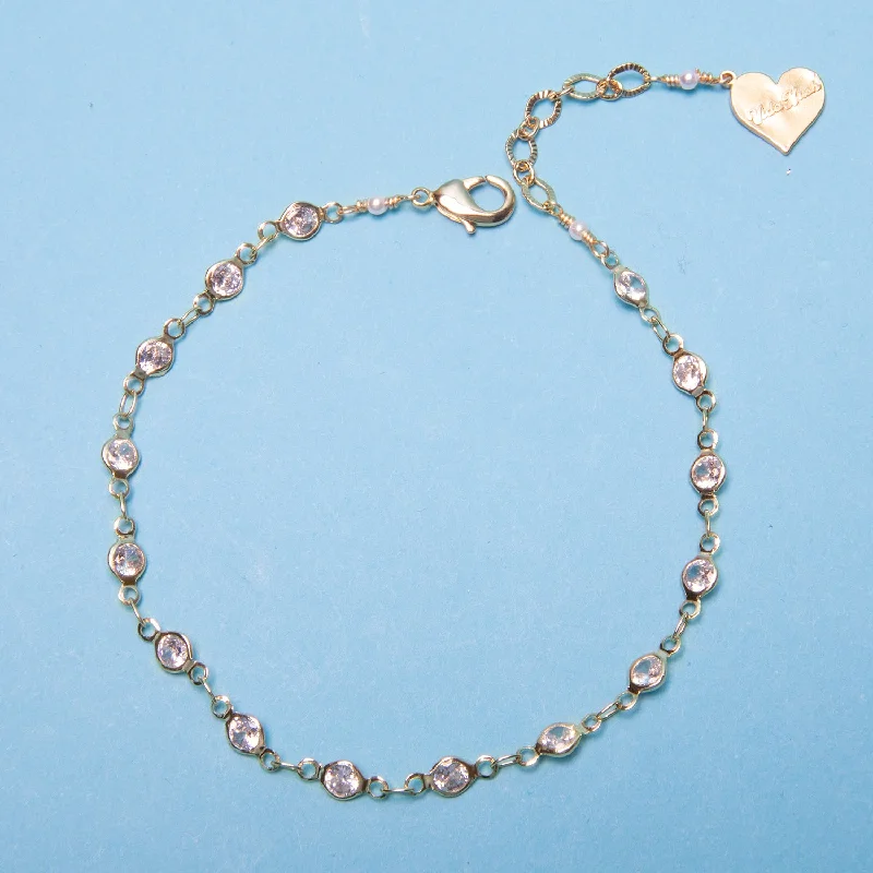 Cubic Circle Anklet