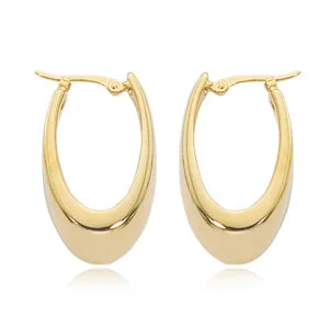 Gorgeous Jewelry, Limited-Time Savings 14 Karat Yellow Gold Medium Visor Earrings