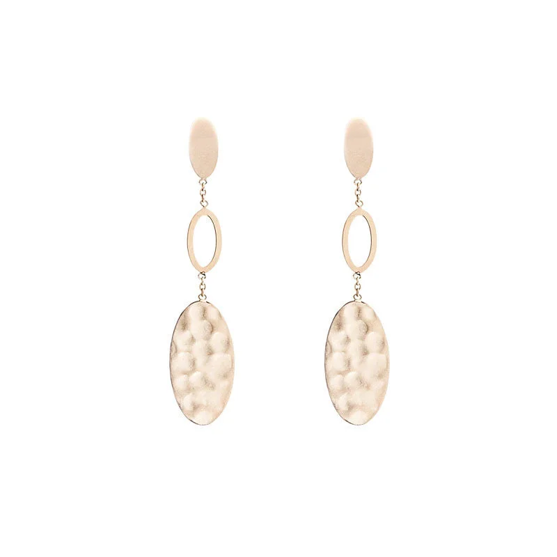 Flash Sale On Stunning Jewelry – Don't Miss Out 14 Karat Yellow Gold Polished Brushed and Textured Post Dangle Earrings Flash Sale On Stunning Jewelry – Don't Miss Out 14 Karat Yellow Gold Polished Brushed and Textured Post Dangle Earrings