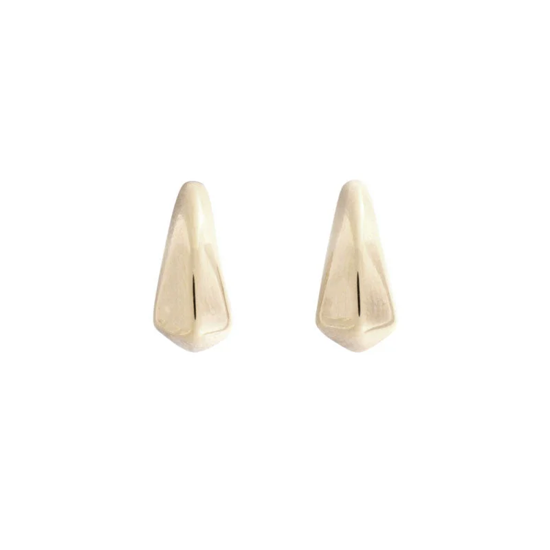 Shop Stylish Jewelry Now And Save Big 14 Karat Yellow Gold Polished Post Earrings