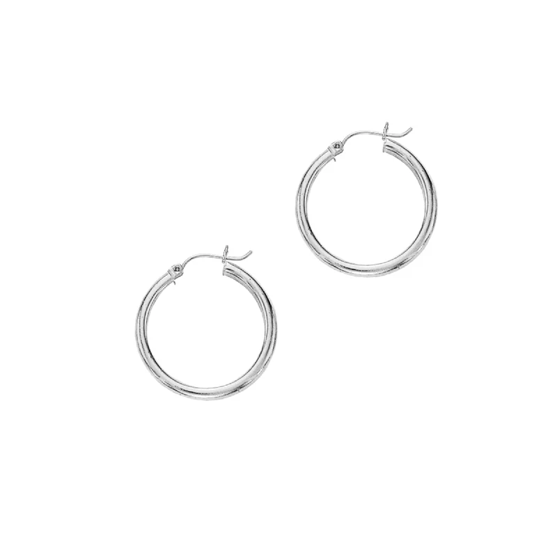 Huge Savings On Timeless Jewelry Collections 14K Gold 3x20mm Hoops