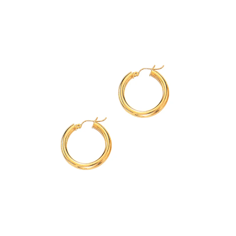 Personalized Jewelry Sale – Meaningful Gifts At Great Prices 14K Gold 4x25mm Hoops
