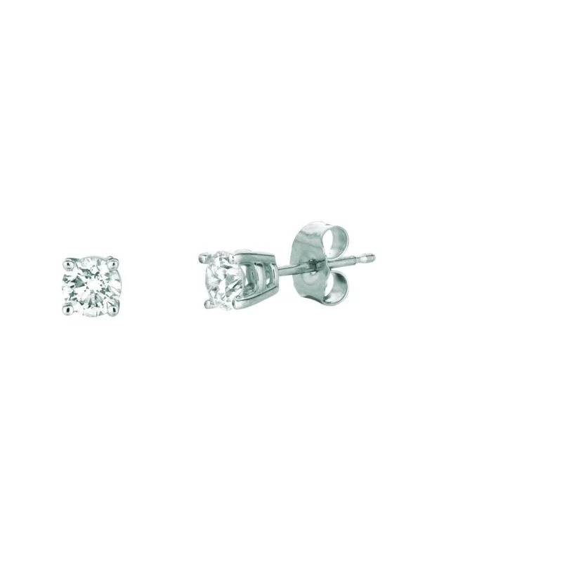 Flash Sale On Exquisite Jewelry – Don't Miss Out 14K Gold .50ct I-J/I1 Round Diamond Stud Earring