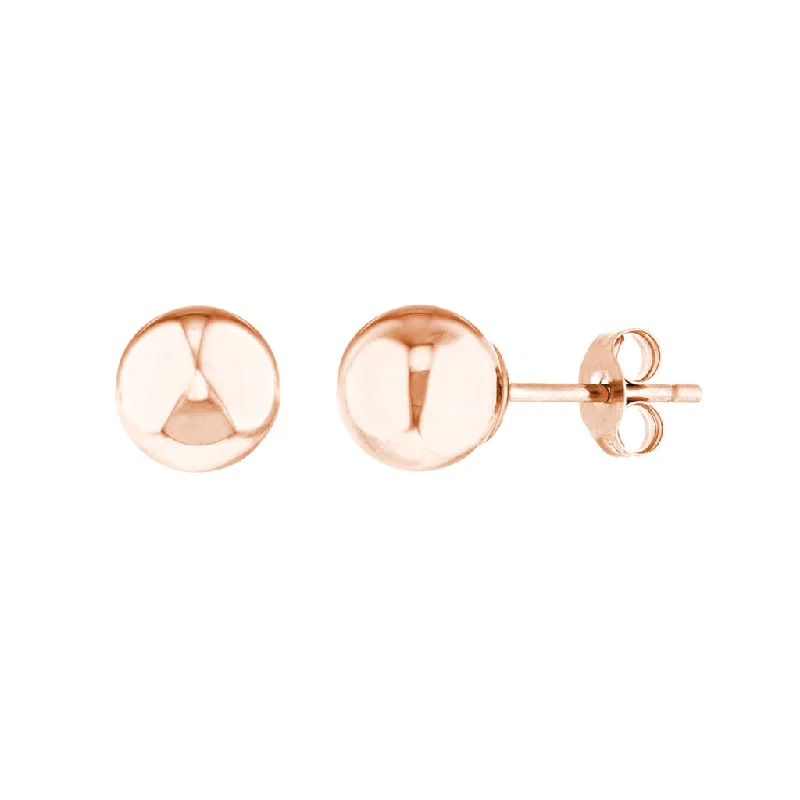 Trending Jewelry Styles Now At Limited-Time Discounts 14K Rose Gold 5mm Ball Earrings Trending Jewelry Styles Now At Limited-Time Discounts 14K Rose Gold 5mm Ball Earrings