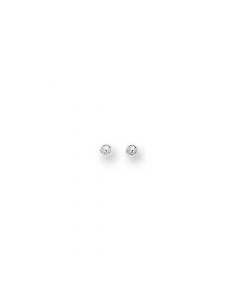 Exclusive Jewelry Offers – Sparkle For Less 14K White Gold 4 mm Ball Stud Earrings