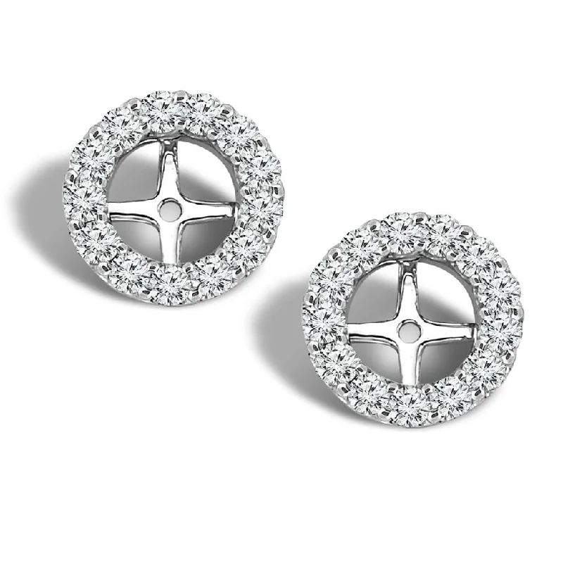 Sparkle For Less – Shop Our Limited-Time Jewelry Deals 14K White Gold Natural Diamonds Jacket Earrings Sparkle For Less – Shop Our Limited-Time Jewelry Deals 14K White Gold Natural Diamonds Jacket Earrings