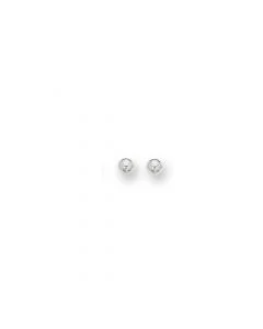 Grab Your Favorite Jewelry At The Lowest Prices 14K Whitr Gold 6mm Ball Stud Earrings