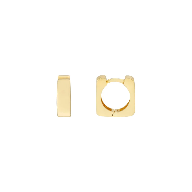 The Ultimate Jewelry Sale – Exclusive Styles At Great Prices 14K Yellow Gold 10.50mm Small Square Hoop Earrings The Ultimate Jewelry Sale – Exclusive Styles At Great Prices 14K Yellow Gold 10.50mm Small Square Hoop Earrings