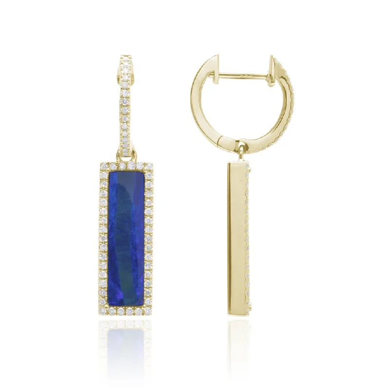 Limited-Time Jewelry Sale – Don't Miss These Deals 14K Yellow Gold Opal And Diamond Rectangular Dangle Earrings Limited-Time Jewelry Sale – Don't Miss These Deals 14K Yellow Gold Opal And Diamond Rectangular Dangle Earrings