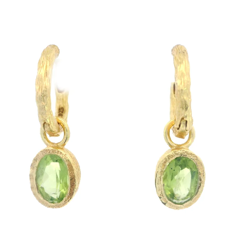 Versatile Layering Jewelry For Effortless Chic 18K Yellow Gold Vermeil Peridot Dangle Earrings Versatile Layering Jewelry For Effortless Chic 18K Yellow Gold Vermeil Peridot Dangle Earrings
