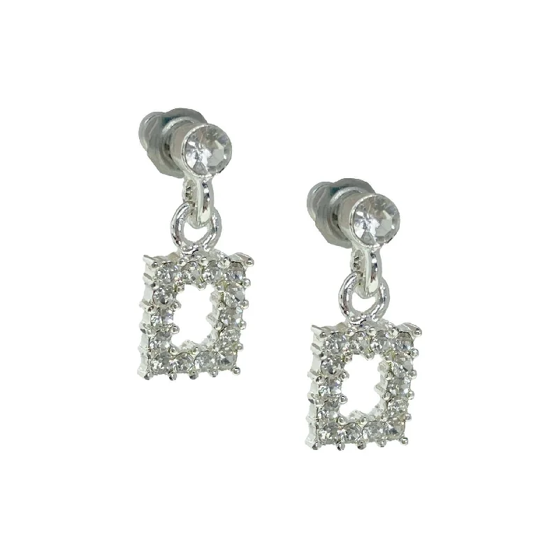 Shop Stylish Jewelry Now And Save Big 1928 Jewelry Austrian Crystal Rectangular Post Drop Earrings Shop Stylish Jewelry Now And Save Big 1928 Jewelry Austrian Crystal Rectangular Post Drop Earrings