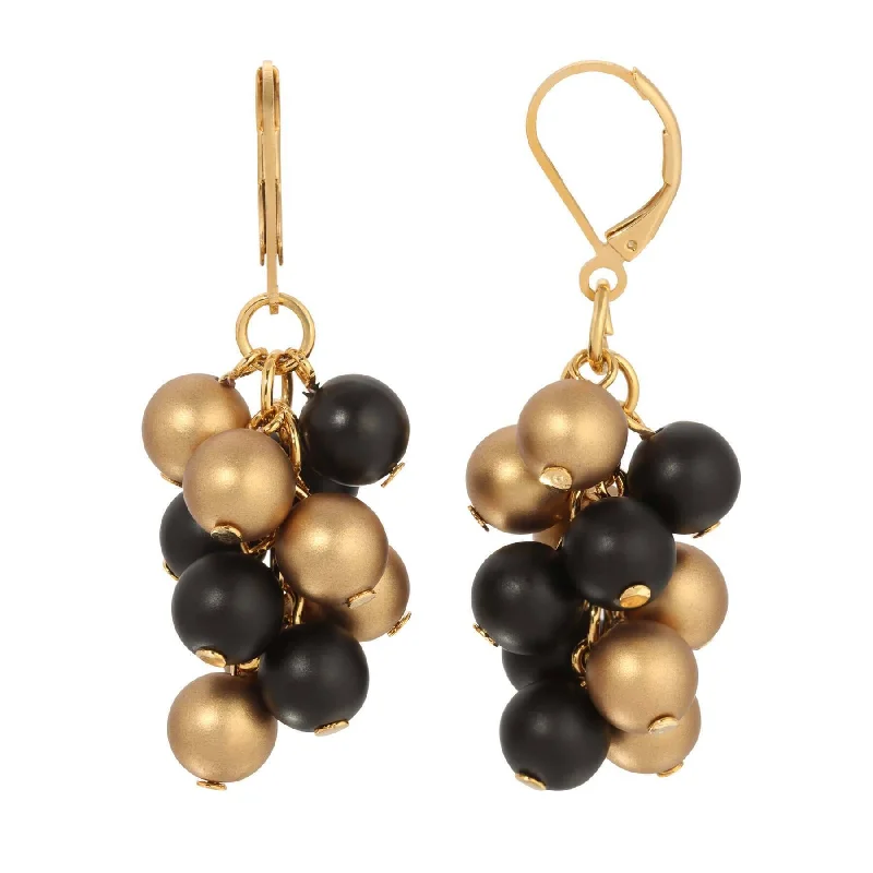 Shine Bright With Our Special Jewelry Promotions 1928 Jewelry Midnight Glam Grape Cluster Beaded Drop Earrings Shine Bright With Our Special Jewelry Promotions 1928 Jewelry Midnight Glam Grape Cluster Beaded Drop Earrings