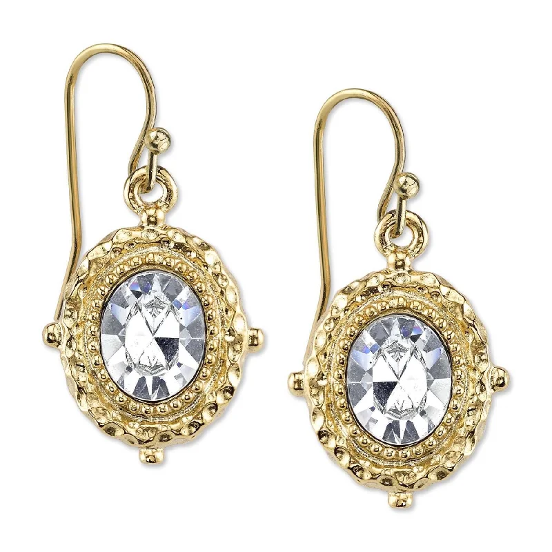 Premium Jewelry At Promotional Prices – Shine Today 2028 Jewelry Crystal Austrian Oval Drop Earrings
