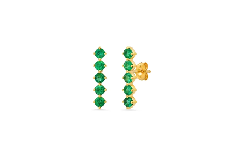 Best Jewelry Sale – Shop Exclusive Designs Now 5 Emerald Stud Earrings