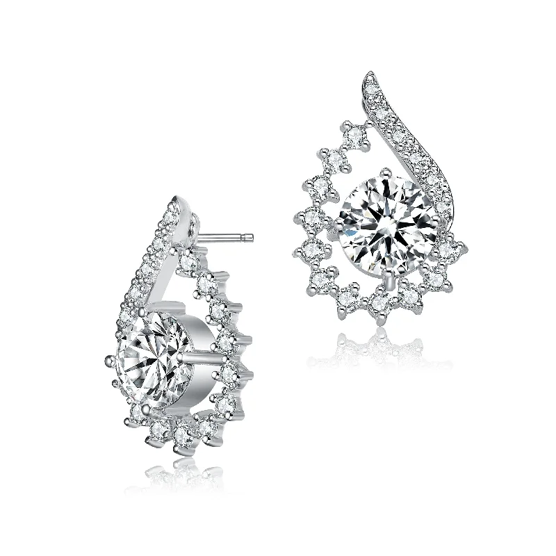 Versatile Layering Jewelry For Effortless Chic Constance Dual Teardrop Stud Earrings