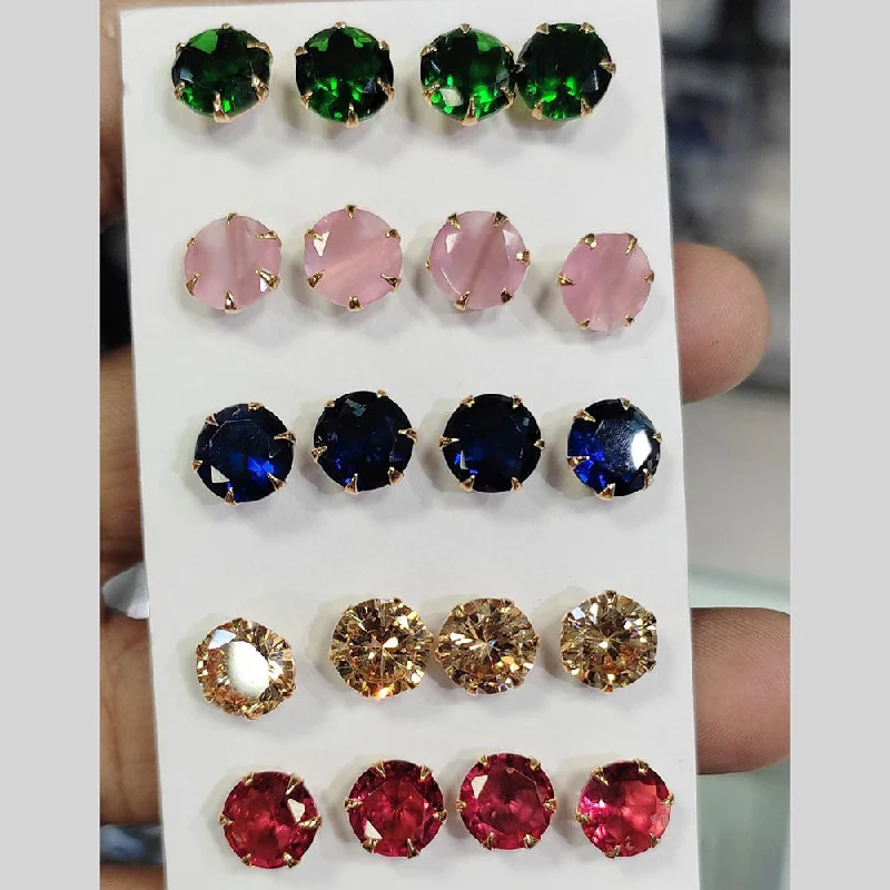 Beautiful Jewelry, Breathtaking Discounts – Hurry In Aamrapali Crystal Stone Stud Earrings