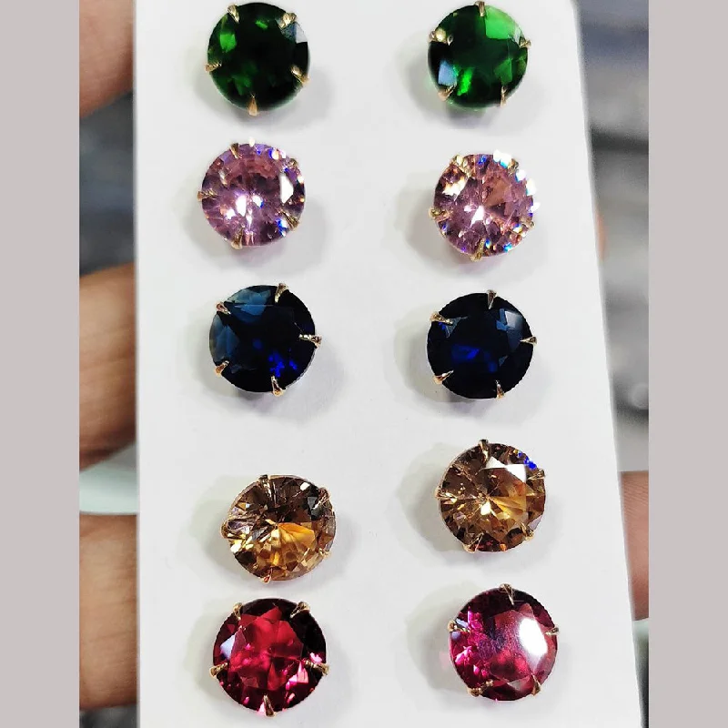 Unmissable Jewelry Discounts – Elevate Your Look For Less Aamrapali Crystal Stone Stud Earrings