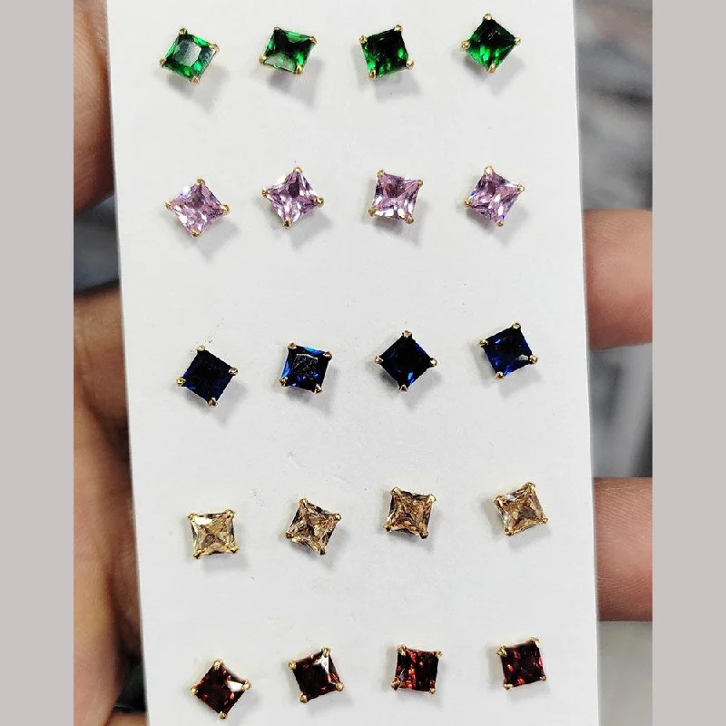 Affordable Elegance – Premium Jewelry At Special Prices Aamrapali Crystal Stone Stud Earrings