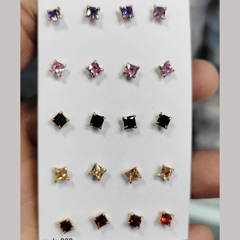 Shine Bright With Our Special Jewelry Promotions Aamrapali Crystal Stone Stud Earrings