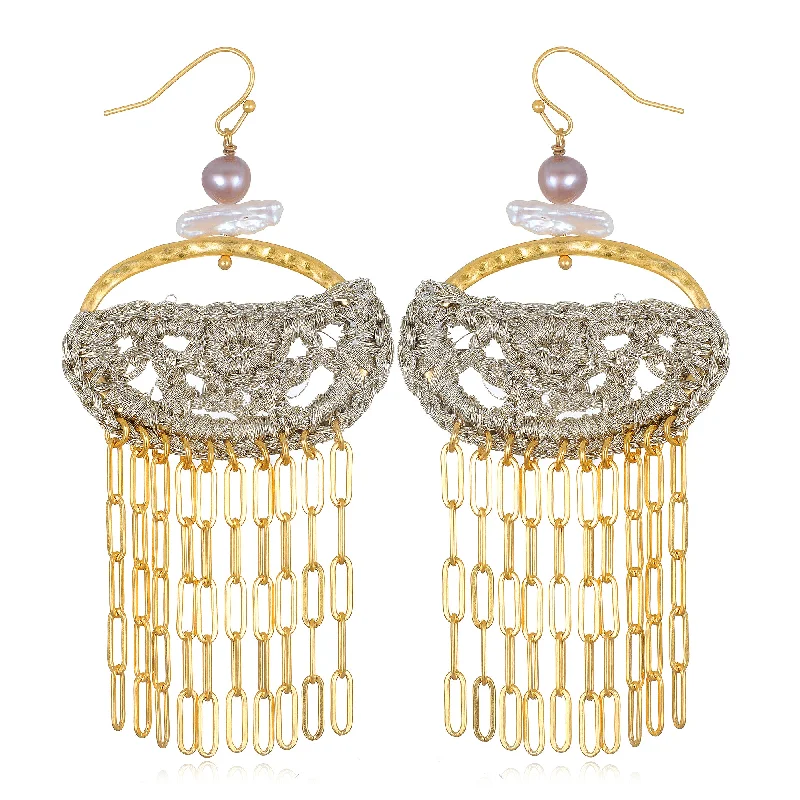 Affordable Gold-Plated Jewelry For Modern Fashion Ancient Goddess Earrings