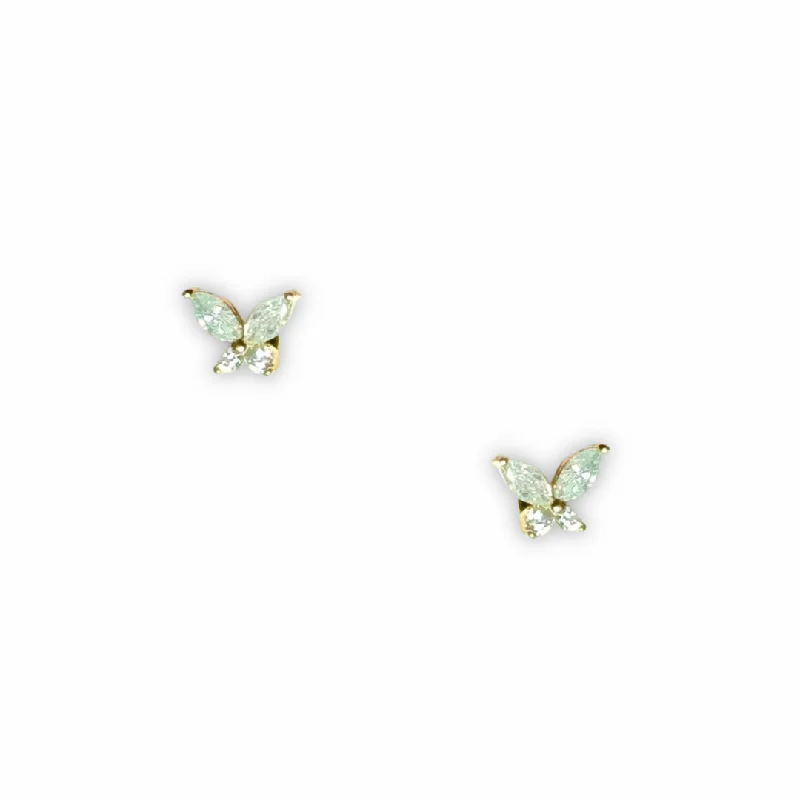 Unique Jewelry Designs Now At Discounted Rates Tiny Butterfly Stud Earrings