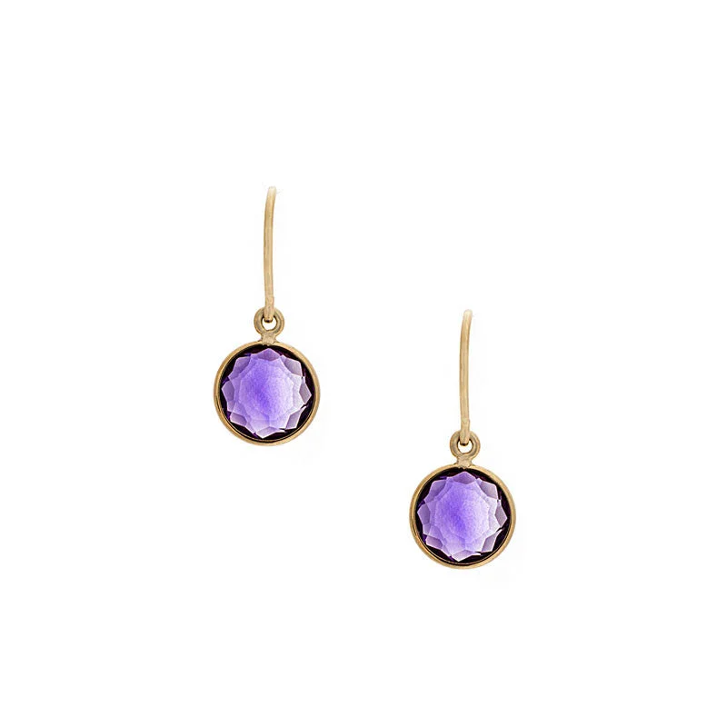 Handcrafted Jewelry Sale – Unique Designs At Low Prices Como Collection 8mm Round Amethyst Earrings Handcrafted Jewelry Sale – Unique Designs At Low Prices Como Collection 8mm Round Amethyst Earrings
