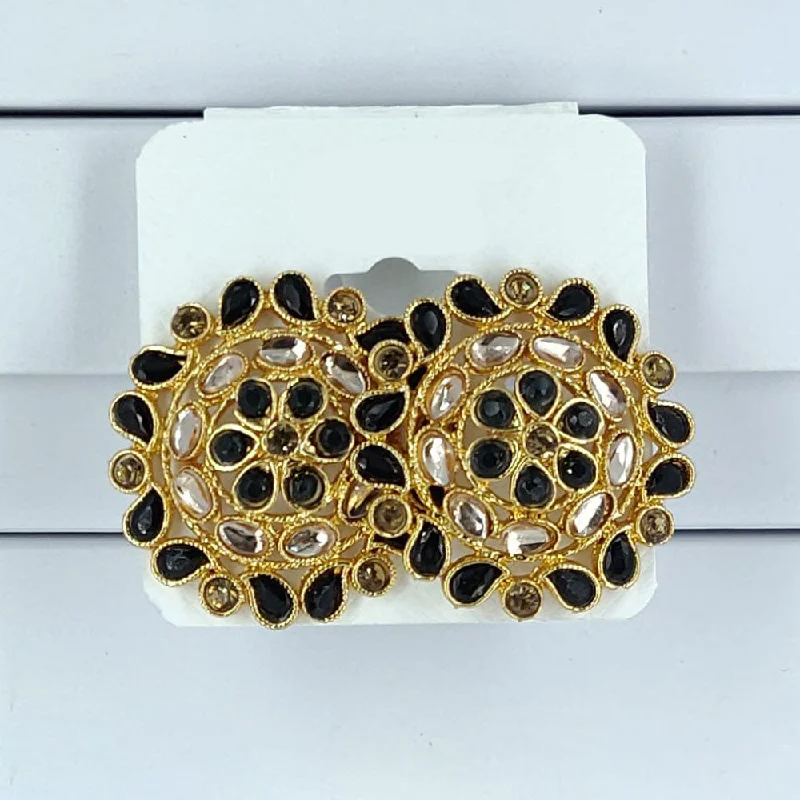 Exclusive Jewelry Sale Event – Shop Now Corbeda Fashion Gold Plated Crystal Stone Stud Earrings