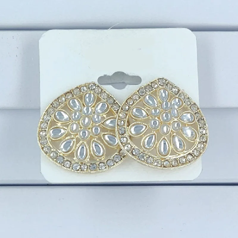 Jewelry Clearance Sale – Final Reductions Corbeda Fashion Gold Plated Stud Earrings