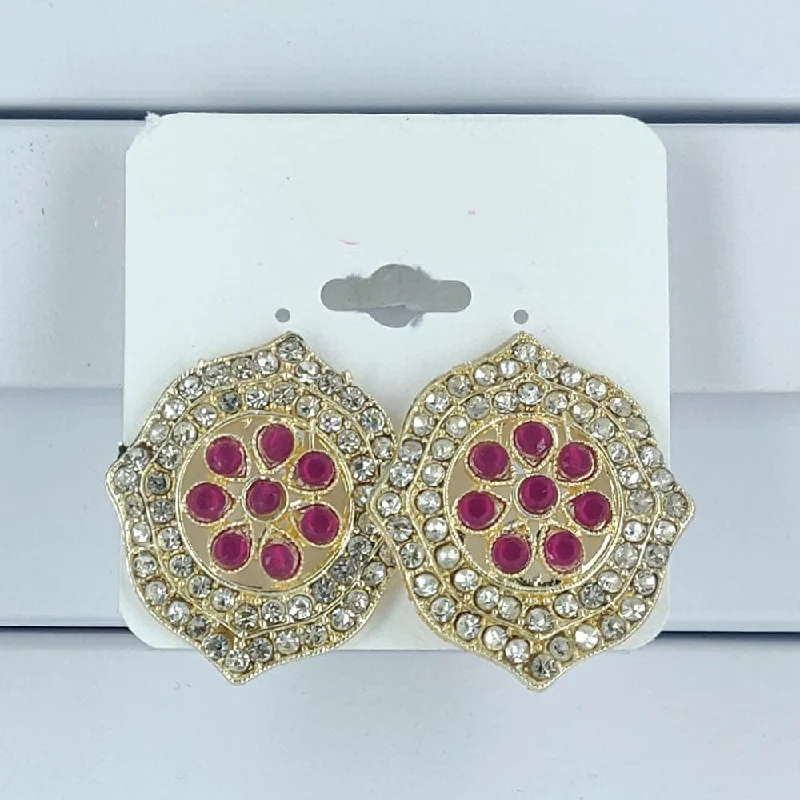 Exclusive Gemstone Jewelry At Special Prices Corbeda Fashion Gold Plated Stud Earrings