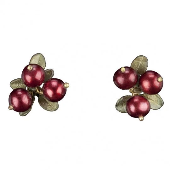 Get Ready To Sparkle – Special Jewelry Discounts Cranberry Stud Earrings