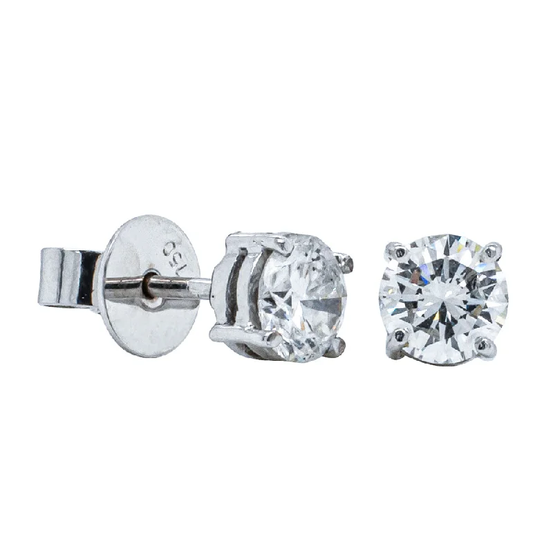 Elegant Jewelry, Exclusive Prices – Shop Now Deja Vu Palladium & White Gold 1.10ct Diamond Stud Earrings