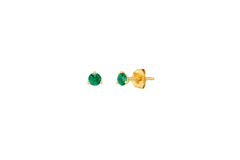 Glamorous Jewelry, Glamorous Deals – Shop Now Emerald Stud Earrings