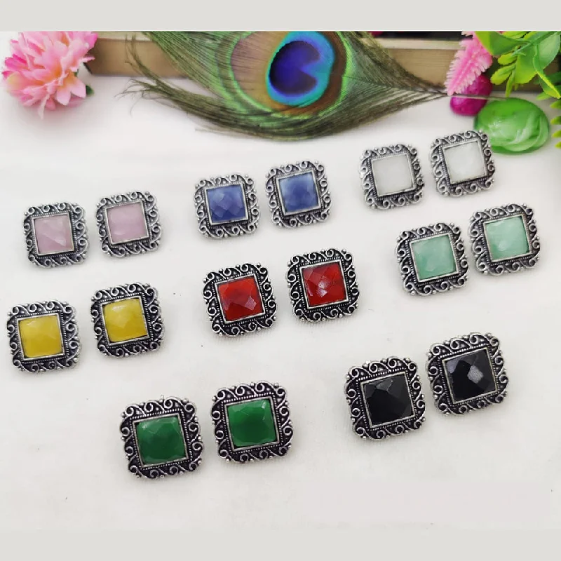 Personalized Jewelry Sale – Unique Gifts At Low Prices Fancyla Oxidised Plated Stud Earrings