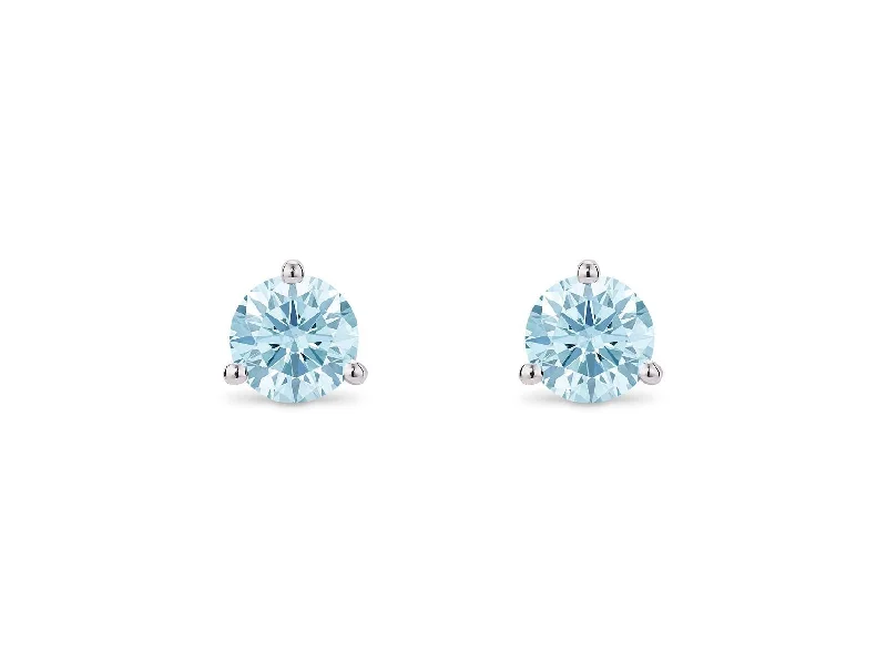 Don't Miss Out On Bestselling Jewelry At Special Prices LIGHTBOX Lab-Grown Diamond 1ct twt Blue Round Brilliant Solitaire Studs set in 14k gold Don't Miss Out On Bestselling Jewelry At Special Prices LIGHTBOX Lab-Grown Diamond 1ct twt Blue Round Brilliant Solitaire Studs set in 14k gold