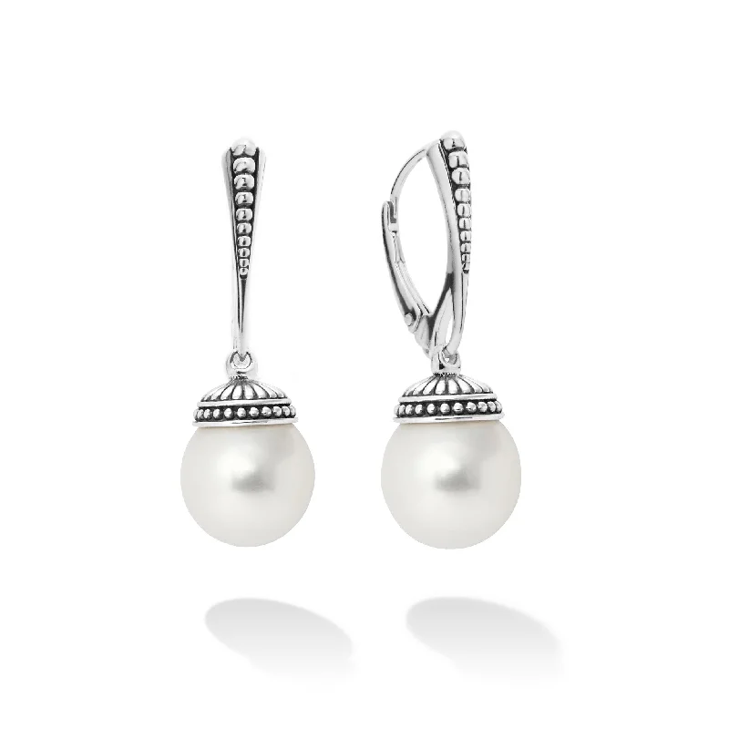 Best-Selling Jewelry Now Available At Special Deals Luna Drop Pearl Earrings