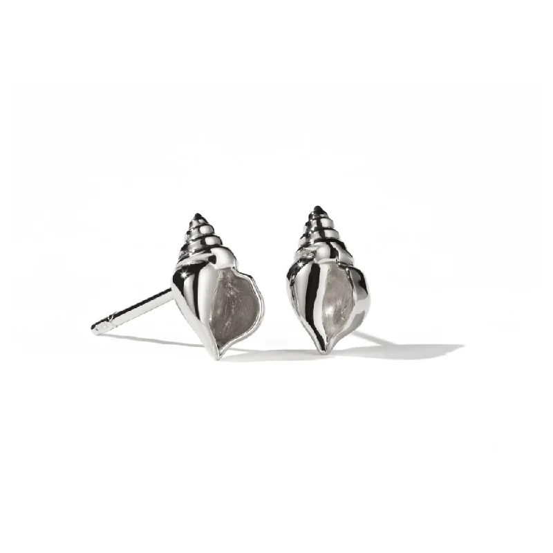 Last Chance To Grab Your Favorite Jewelry At A Discount Meadowlark Conch Stud Earrings - Sterling Silver