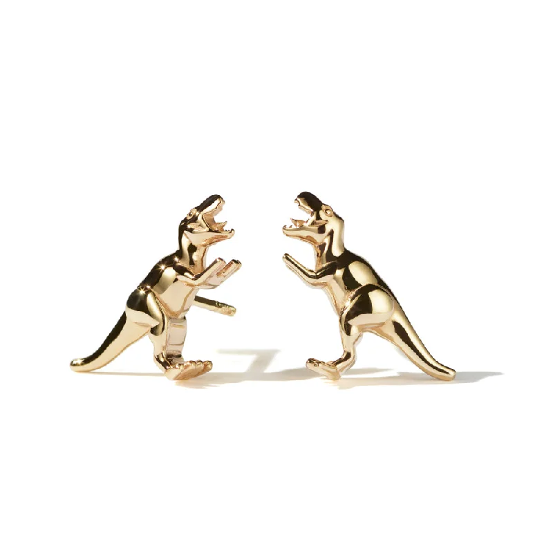 Shop Fine Jewelry With Exclusive Savings Meadowlark Dinosaur Stud Earrings - Gold Plated