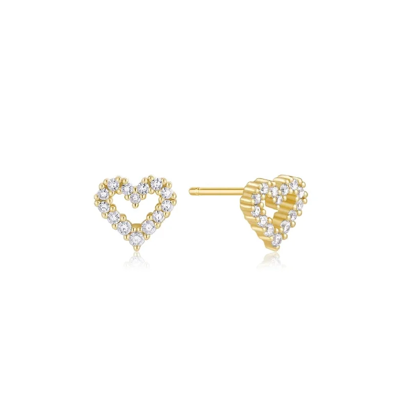 Luxury Meets Affordability – Jewelry Sale Now Live Micro Cz Heart Studs