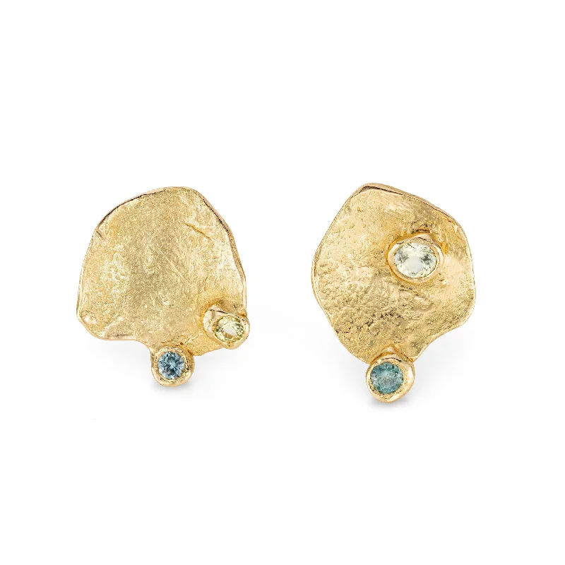 The Perfect Accessory For Less – Jewelry Sale Live Ocean Pool Sapphire Stud Earrings