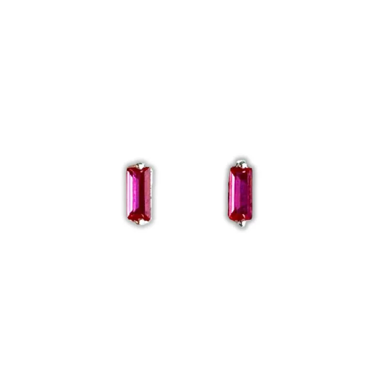 Special Offers On Handcrafted And Designer Jewelry Tiny Baguette Stud Earrings