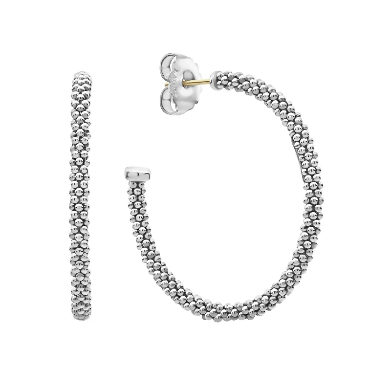 Trending Jewelry Now Available At Exclusive Prices Signature Caviar Large Caviar Hoop Earrings Trending Jewelry Now Available At Exclusive Prices Signature Caviar Large Caviar Hoop Earrings