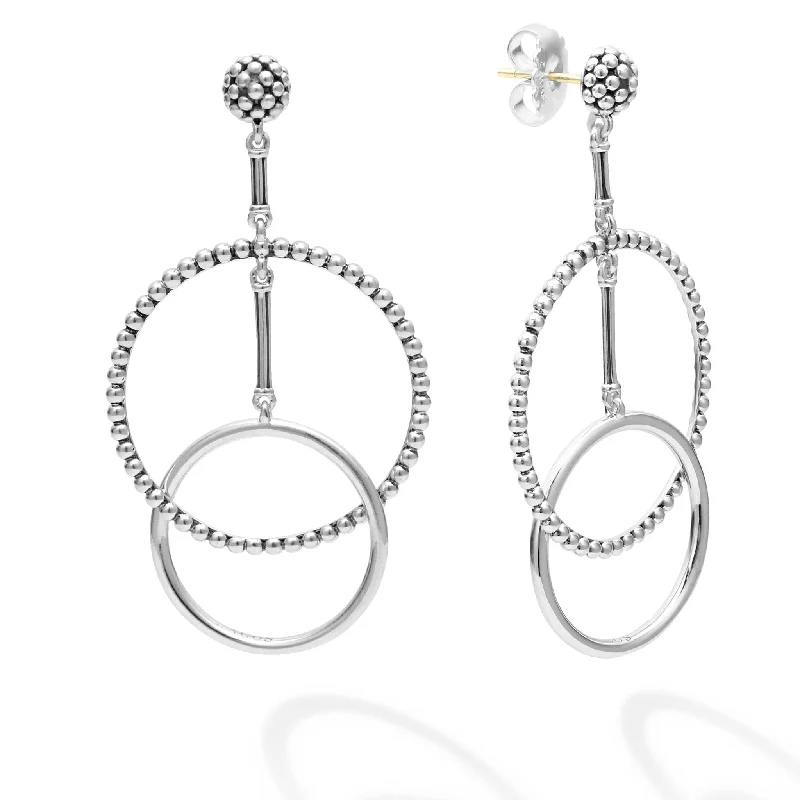 Exclusive Savings On Timeless Jewelry Pieces Signature Caviar Double Circle Drop Earrings Exclusive Savings On Timeless Jewelry Pieces Signature Caviar Double Circle Drop Earrings