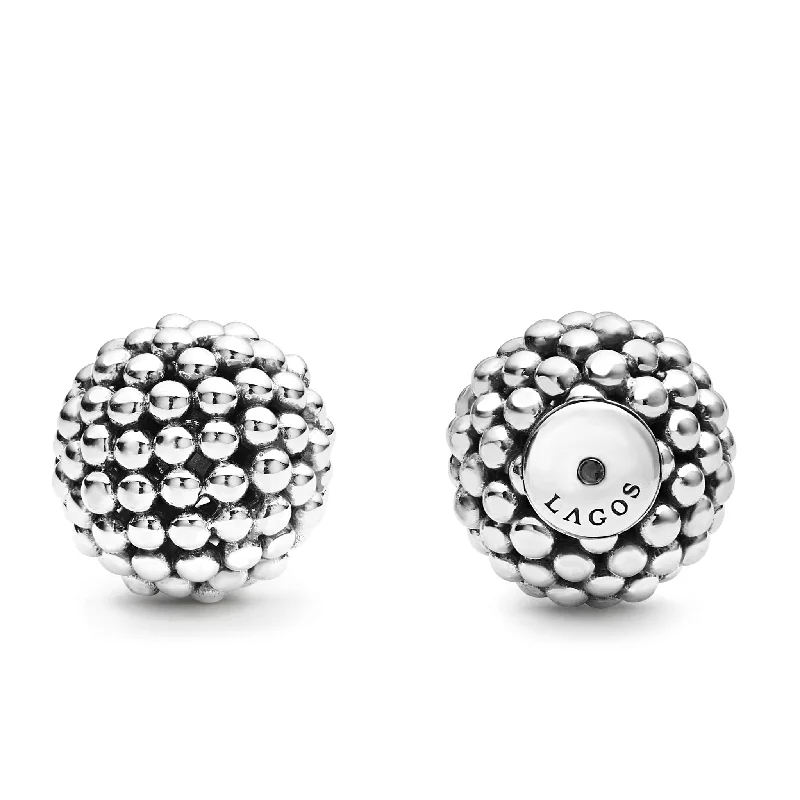 Stunning Statement Jewelry, Unbeatable Discounts Signature Caviar Small Beaded Earring Backs Stunning Statement Jewelry, Unbeatable Discounts Signature Caviar Small Beaded Earring Backs
