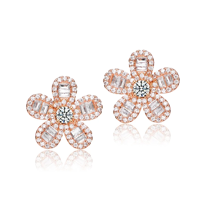 Buy More, Save More On Stunning Jewelry Designs Louise Flower Stud Earrings