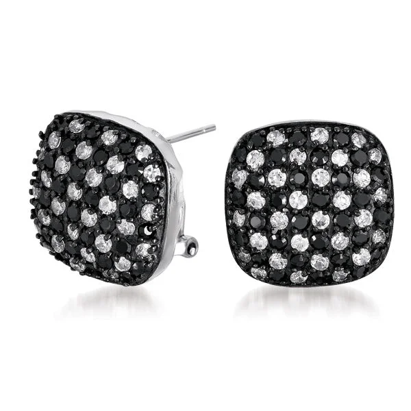 Shop Fine Jewelry With Amazing Deals Eloise Zirconia Square Stud Earrings